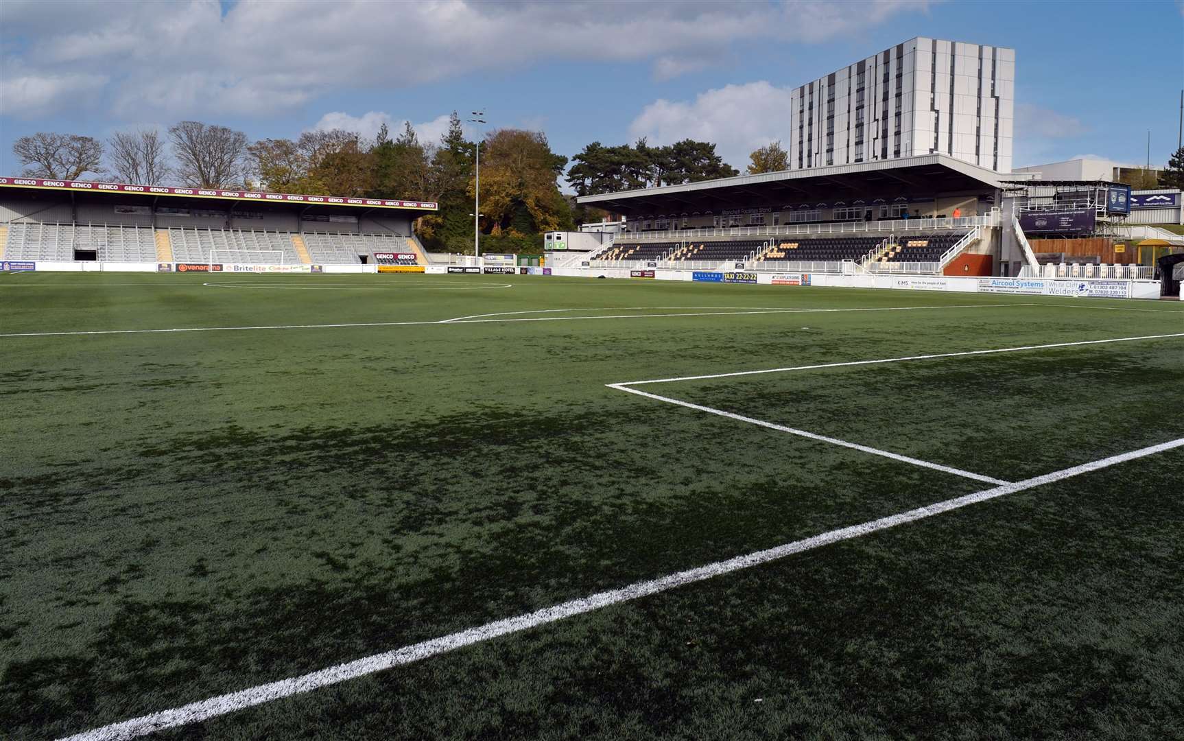 Maidstone United's Gallagher Stadium. Picture: Keith Gillard