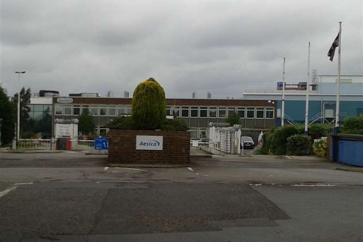 The former Aesica site in Queenborough, which is now run by Recipharm