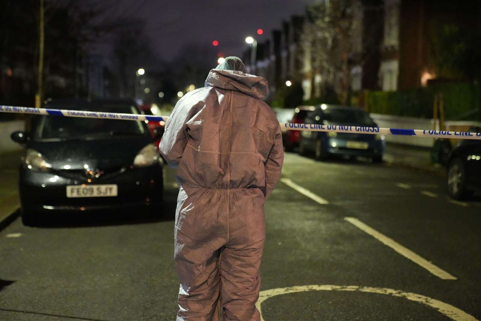 A three-year-old child was reportedly thrown to the floor twice in the incident (James Weech/PA)