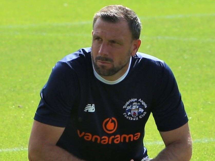 Tonbridge Angels manager Steve McKimm Picture: Dave Couldridge