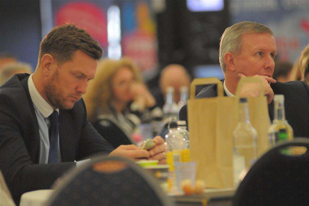 Business leaders listened to advice at the Wellbeing Symposium