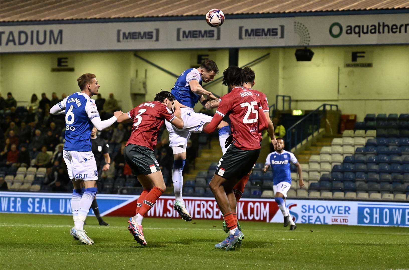 Gillingham spent much of the game on the attack but couldn’t score Picture: Barry Goodwin