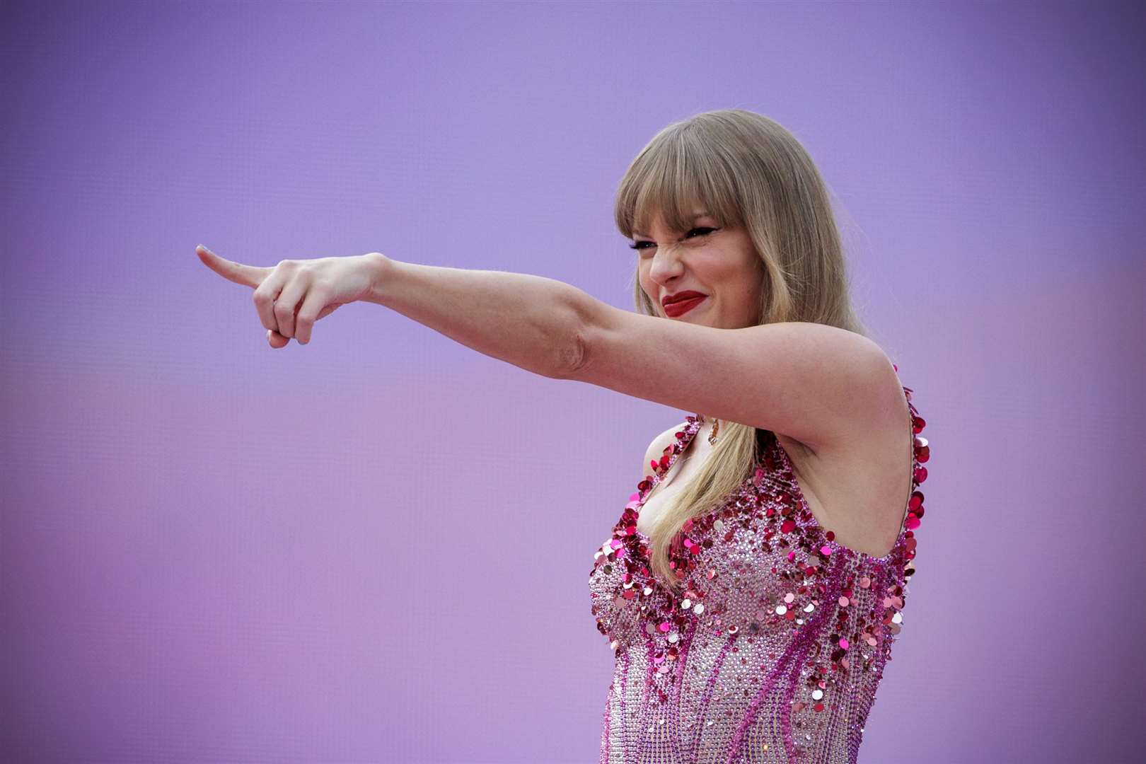 Taylor Swift was granted a blue-light escort as part of security plans for her concerts (Liam McBurney/PA)