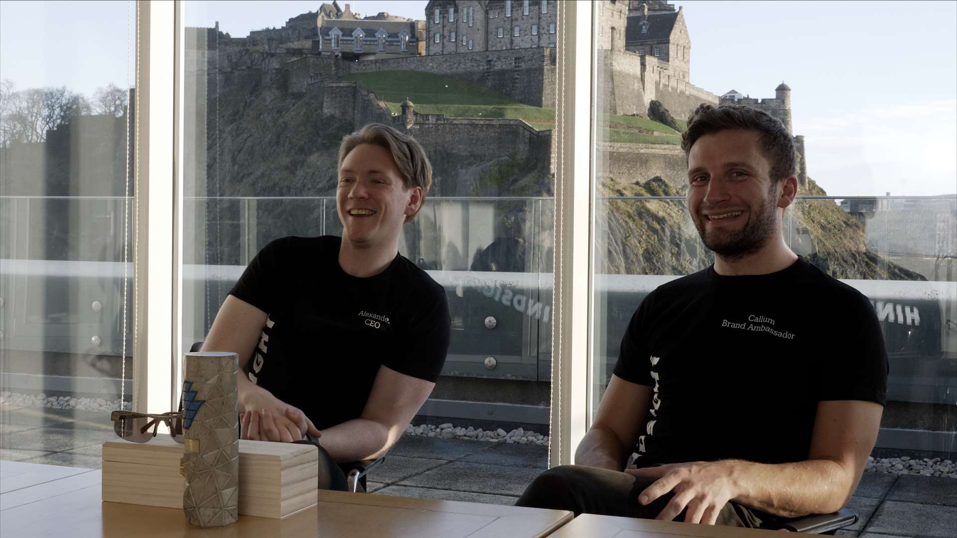 HindSight co-founders Alex Macdonald and Callum Skinner (HindSight/PA)