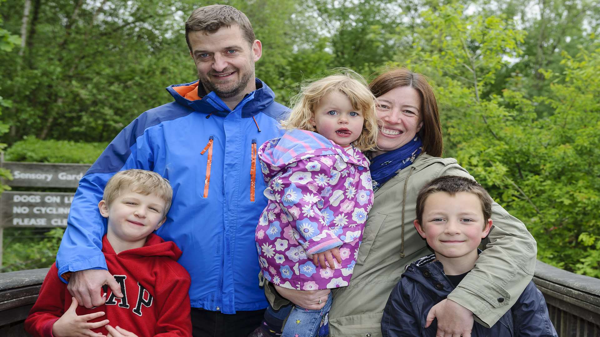 The family are parkrun fans