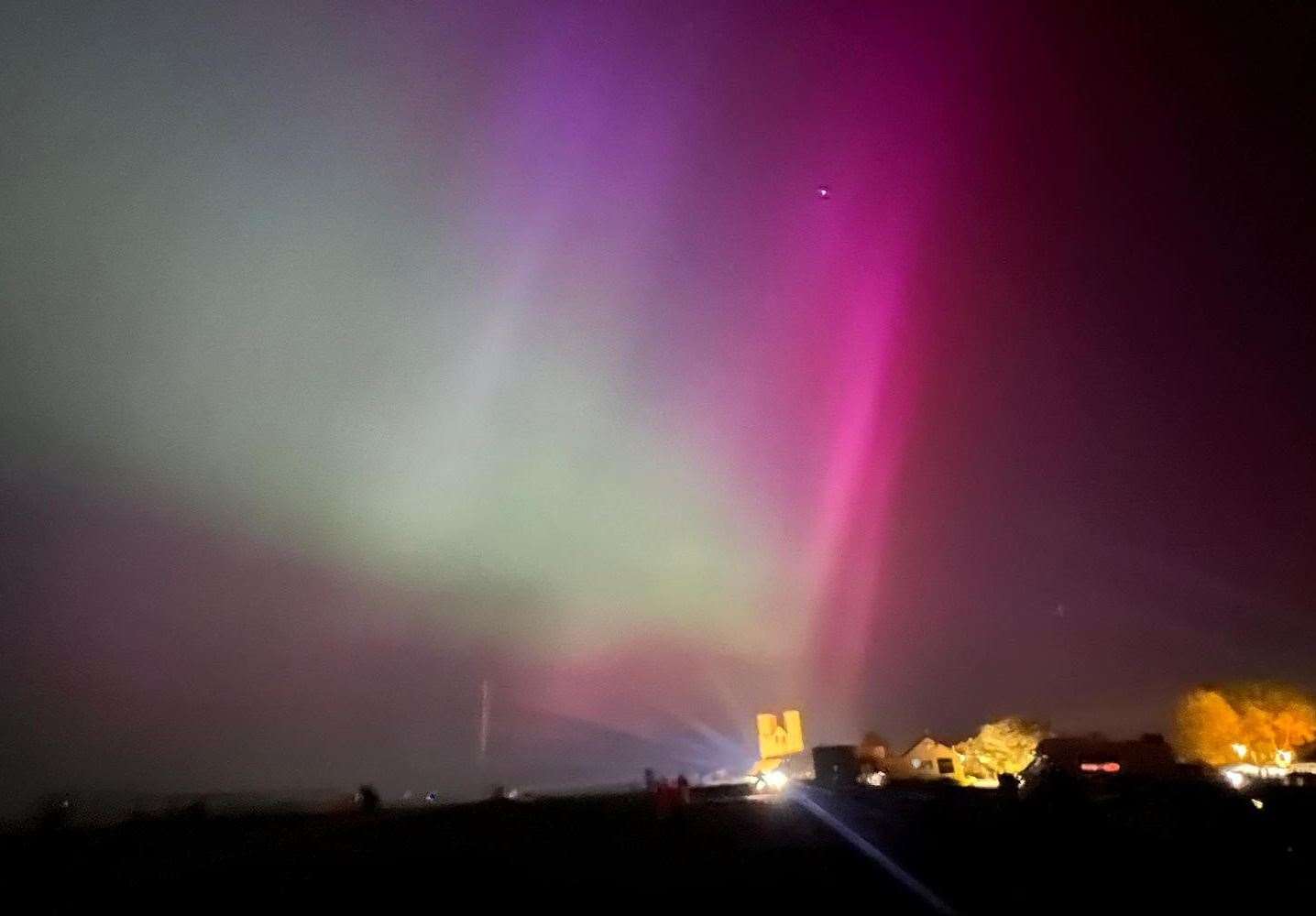 The view over Herne Bay with the Reculver Towers in the background. Picture: Sam Blackband