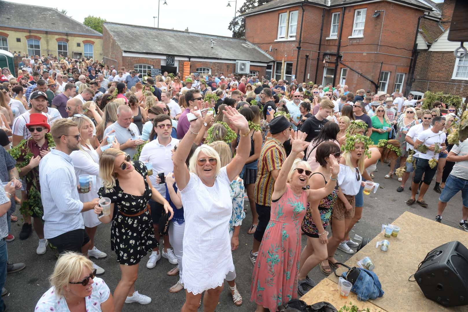 There will be live music at free stages in the heart of the town as well as in Faversham's pubs and venues. Picture: Chris Davey