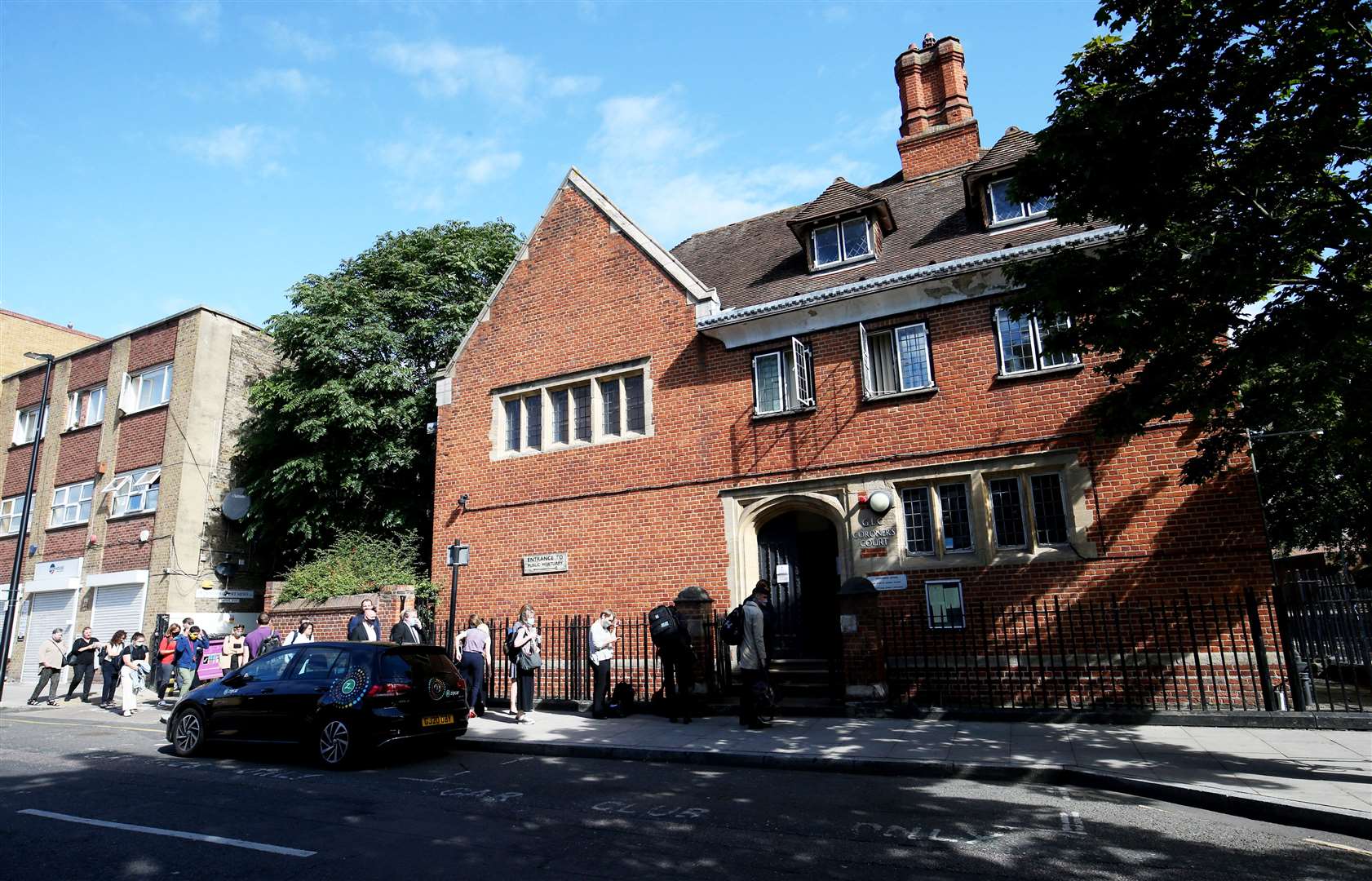 The inquest into Flack’s death is being heard at Poplar Coroner’s Court in London (Jonathan Brady/PA)