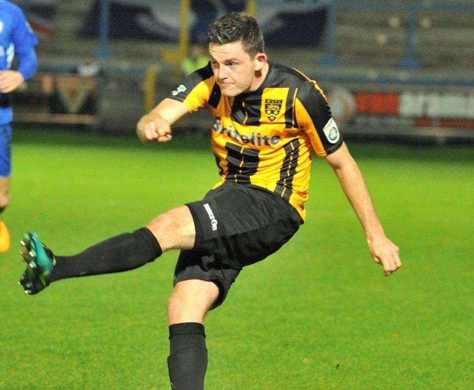 Maidstone winger Tom Wraight Picture: Steve Terrell