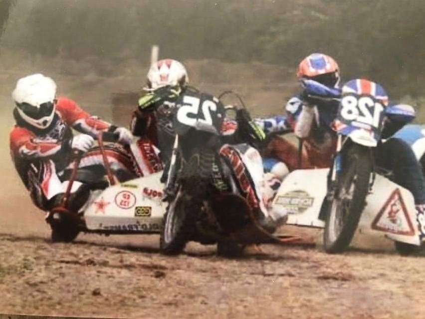 Mr Bell got into sidecar racing at an early age