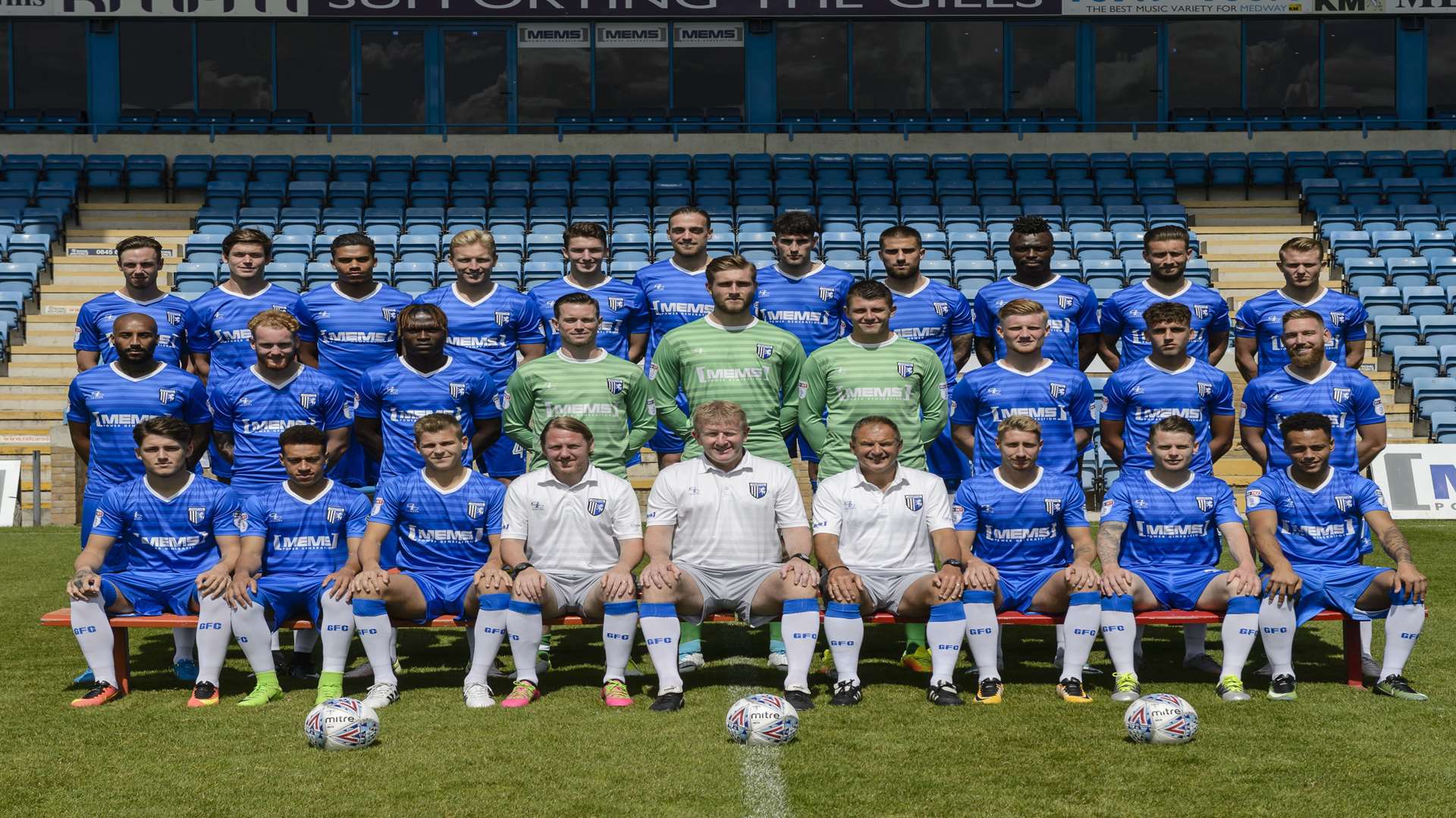 Gillingham FC season 2017/18. Picture: Andy Payton