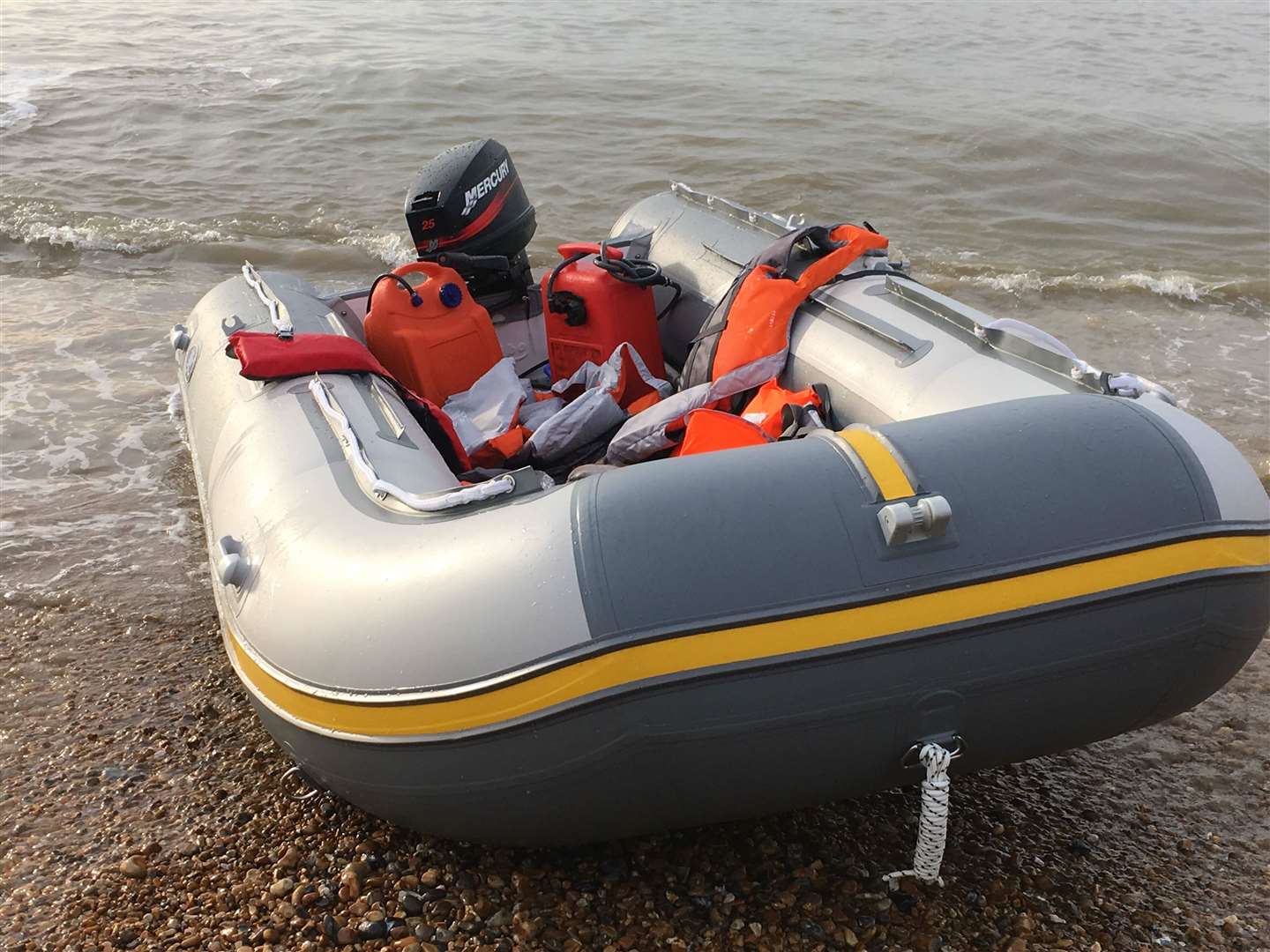 A RHIB boat similar to this one was used. Photo: Liliandra Von Kent
