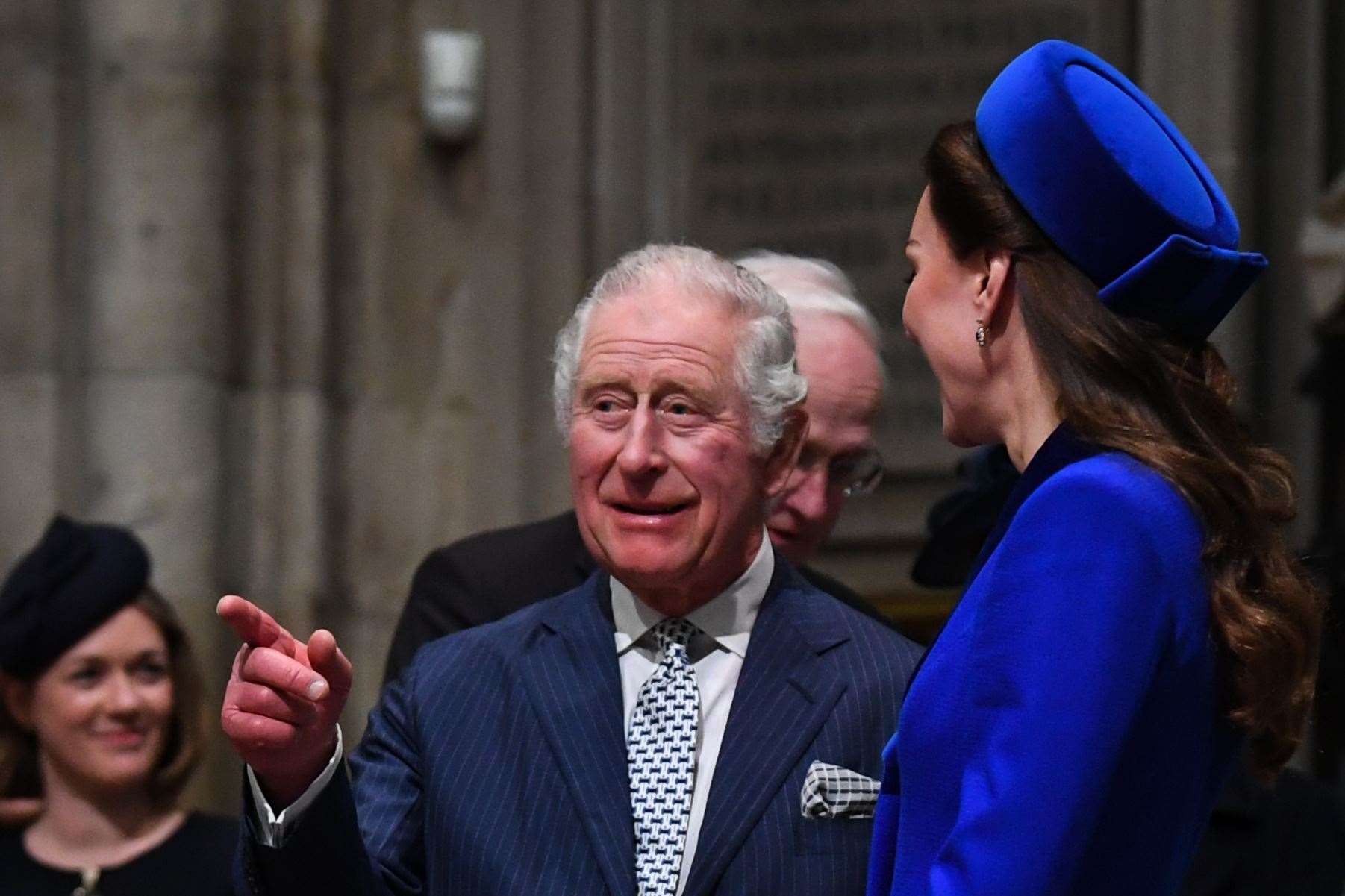 The King with the Princess of Wales, both of whom have been treated for cancer (Daniel Leal/PA)