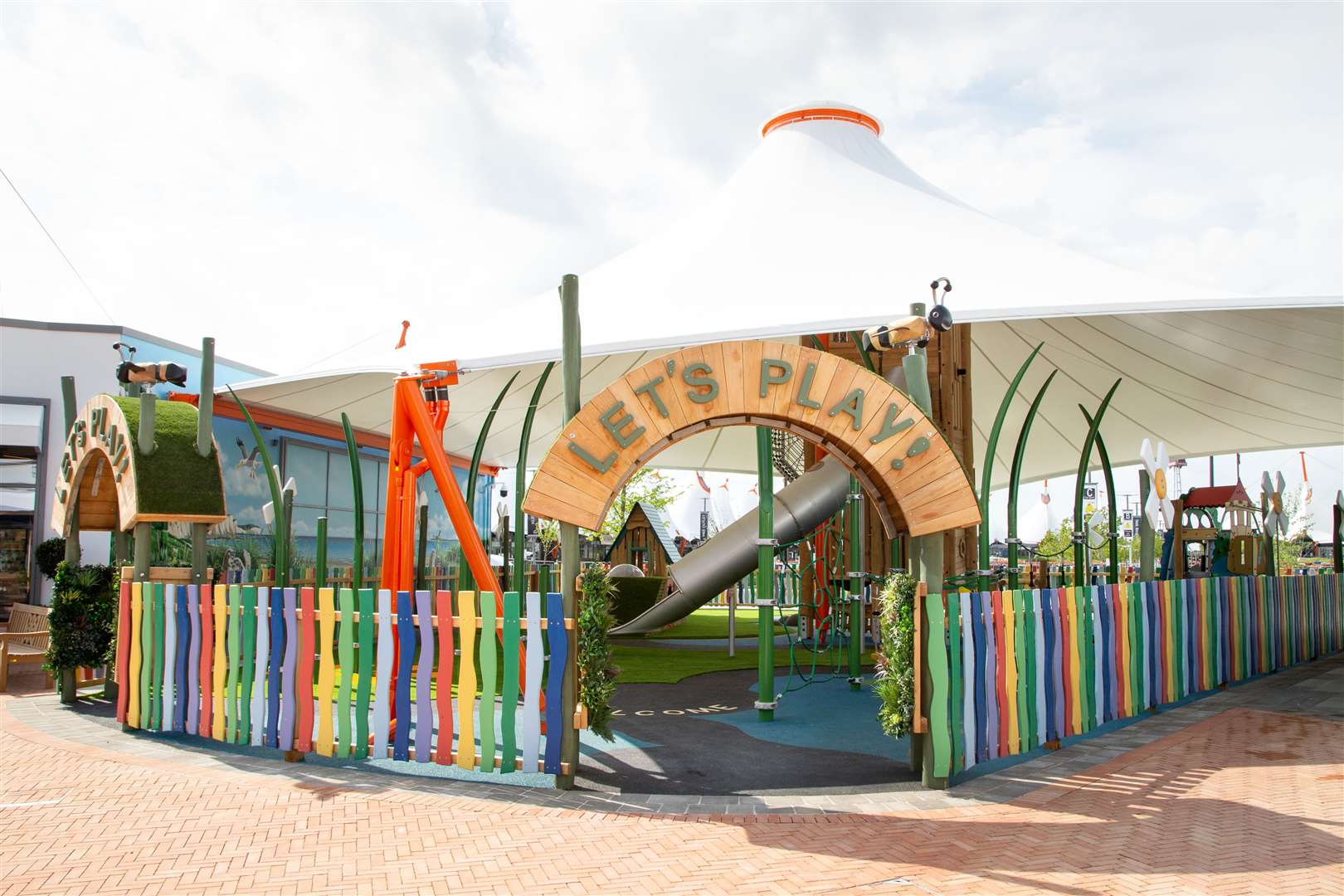 The new Garden of England themed play park