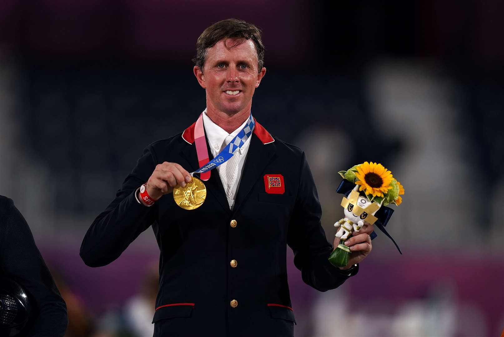 Great Britain’s Ben Maher won individual showjumping gold at Tokyo Equestrian Park (Adam Davy/PA)