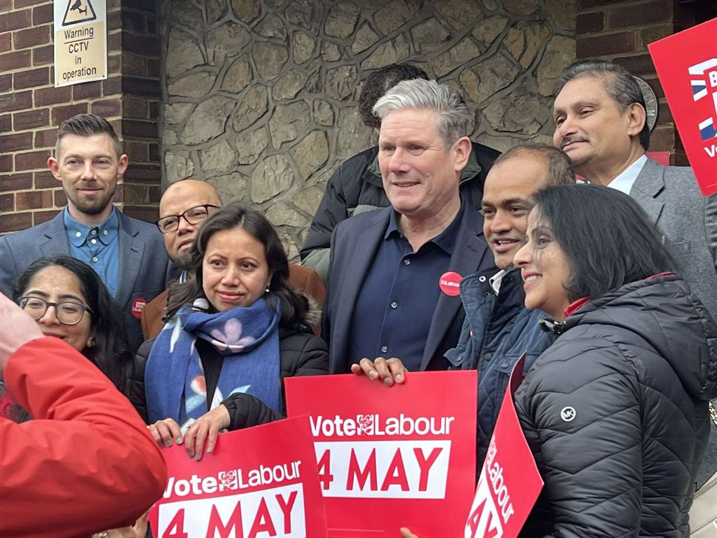 Sir Keir Starmer has visited Gillingham Labour Group ahead of the upcoming elections. Picture: Katie May Nelson