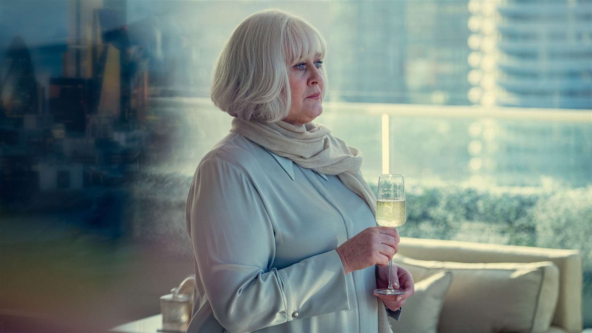 Sarah Lancashire in Netflix’s Black Doves (Netflix/Ludovic Robert/PA)