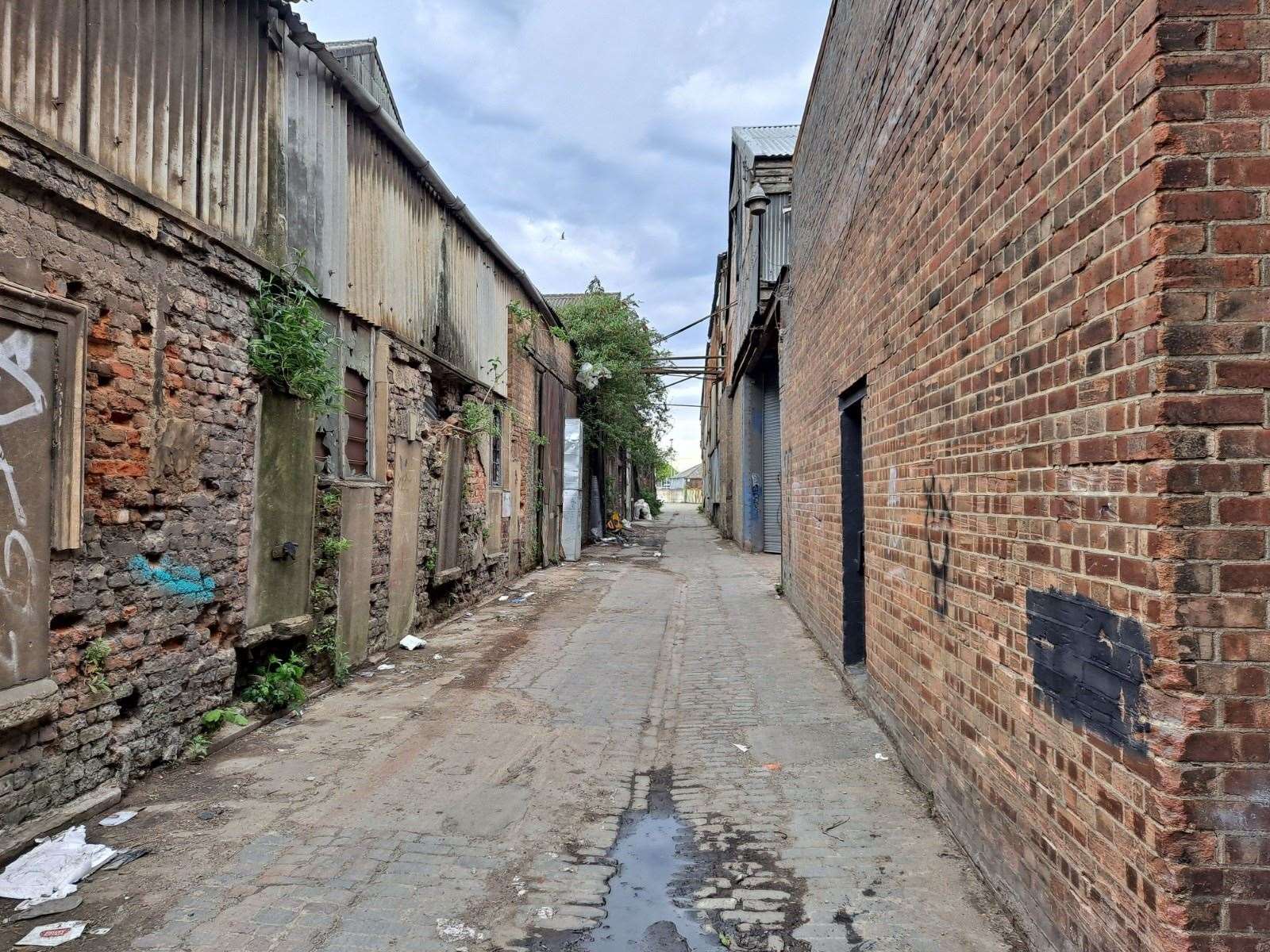 The site next to the Canal Basin, Gravesend, which is earmarked to become Albion Waterside