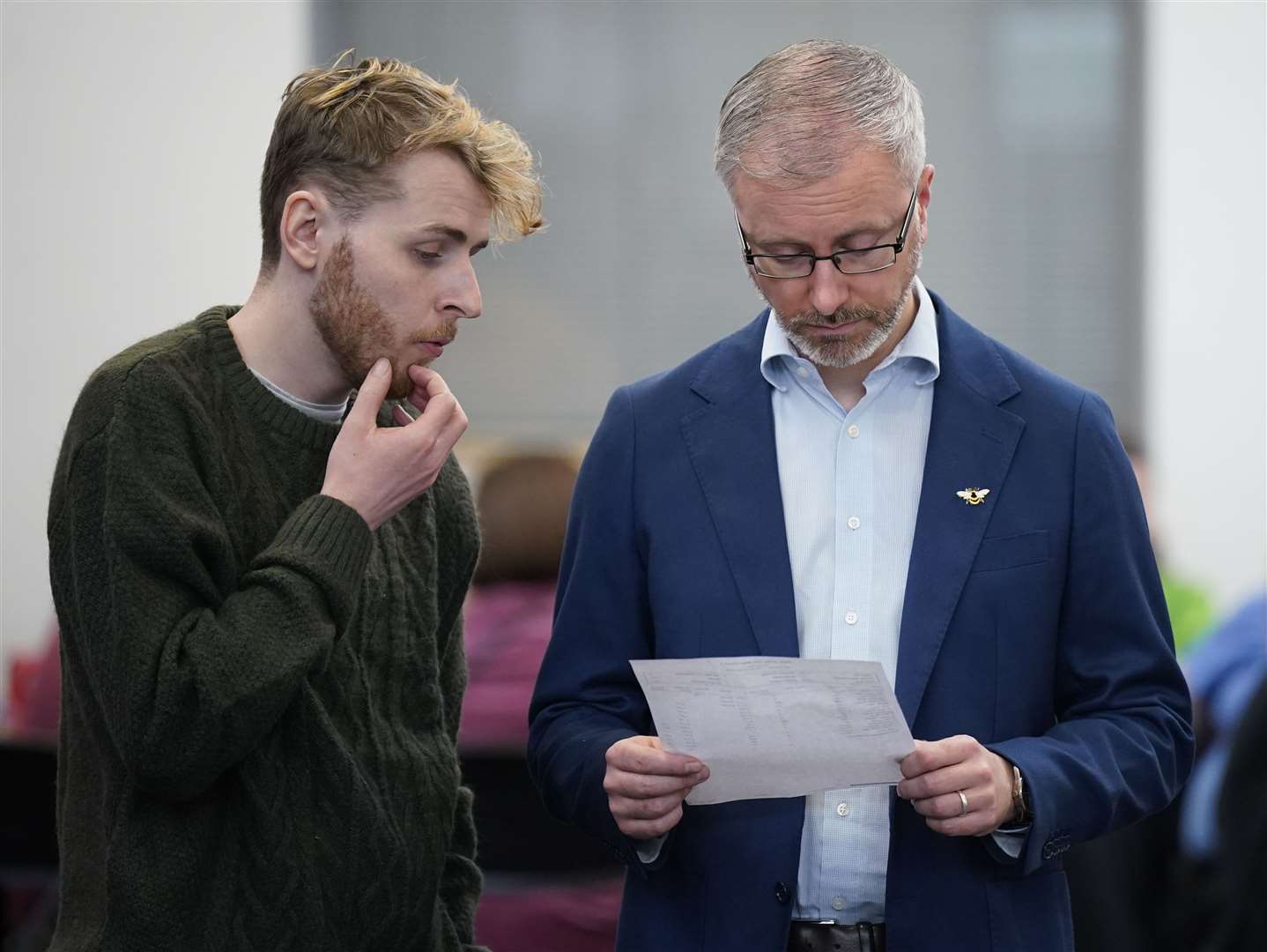 Green Party leader Rodrick O’Gorman (Niall Carson/PA)