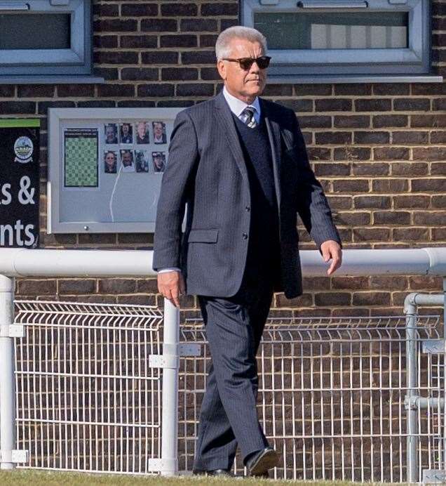 Dover chairman Jim Parmenter. Picture: Stuart Brock