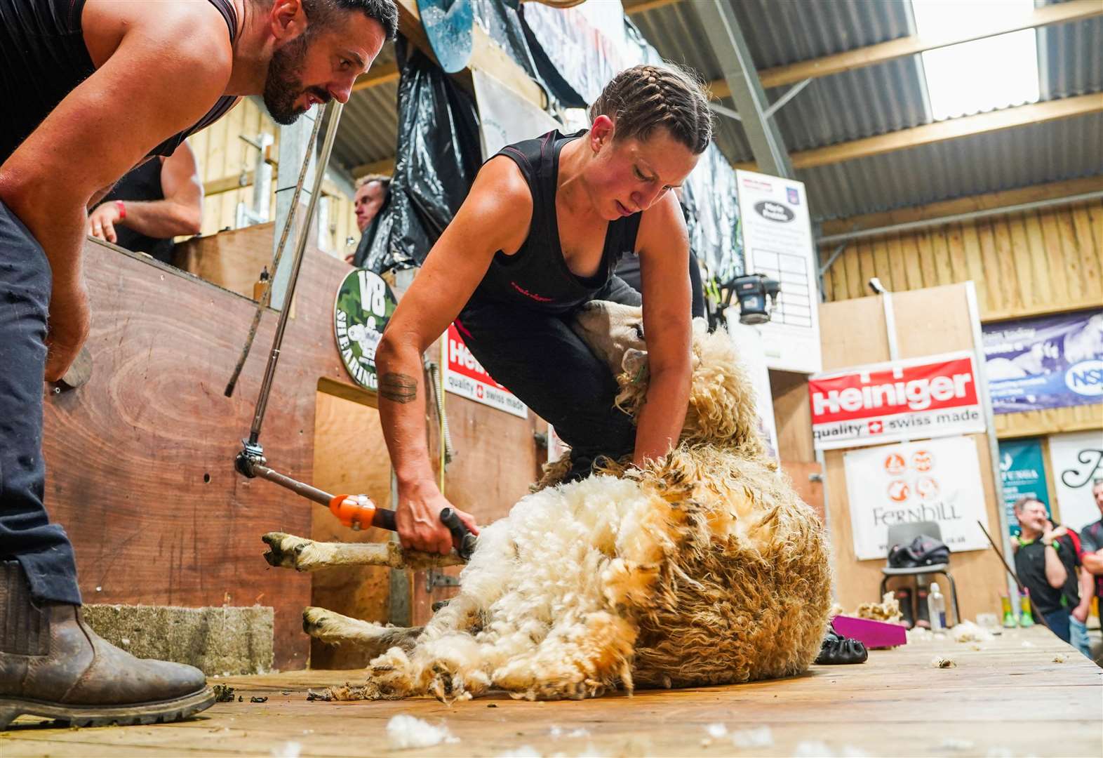 Sheep Shearing World Record For Farmer Marie Prebble From Swingfield 5202