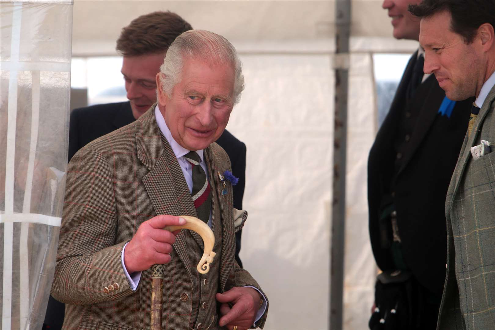 The King also sent a congratulatory message to the Lionesses (Robert MacDonald/PA)