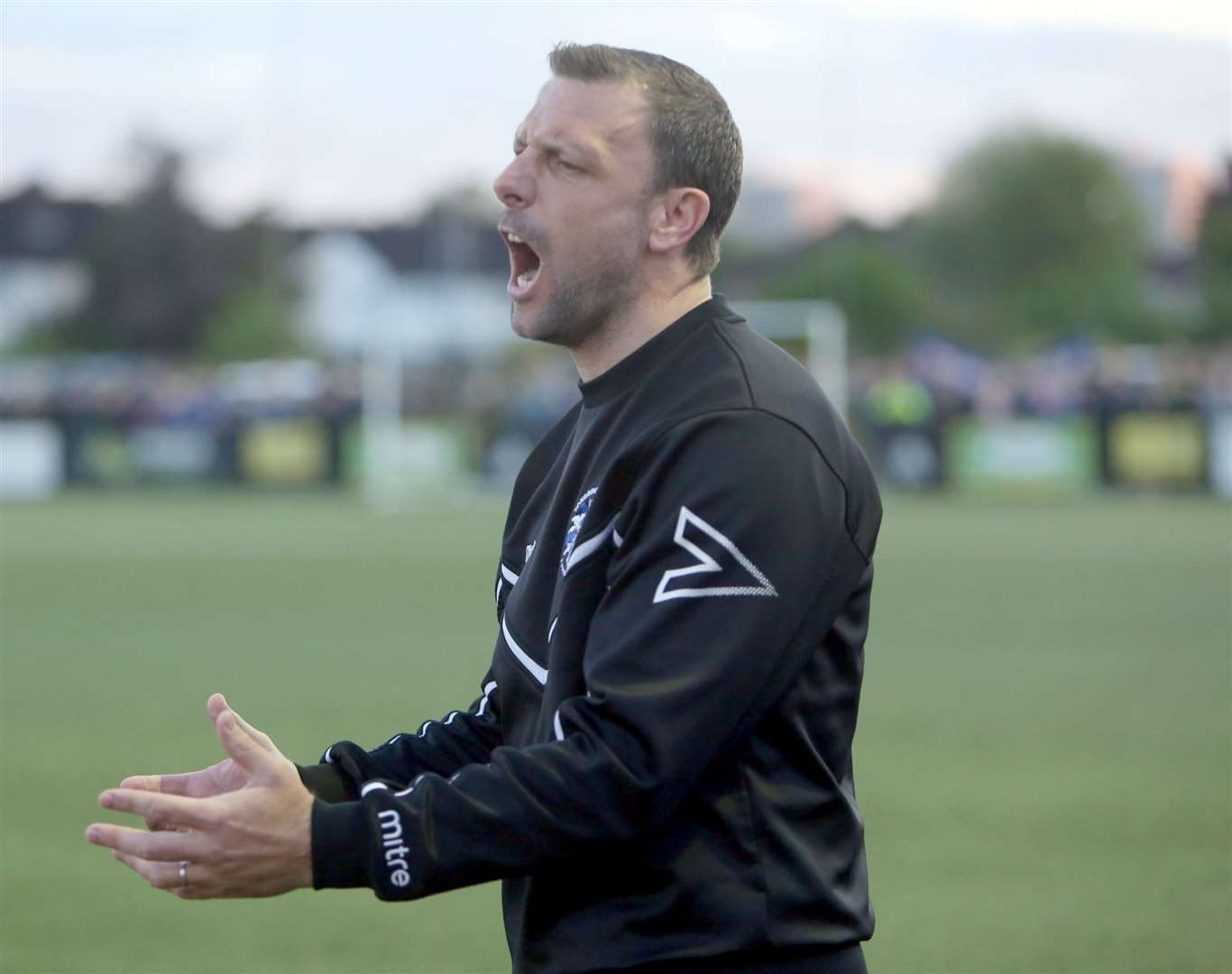 Tonbridge Angels manager Steve McKimm Picture: David Couldridge