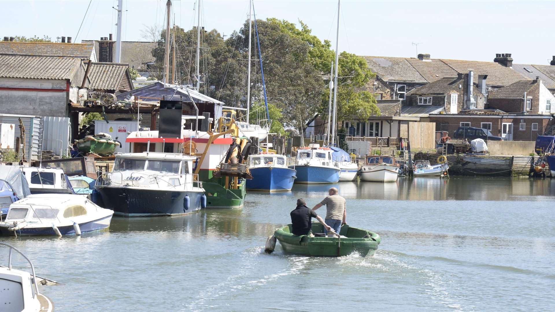 Picturesque Queenborough has two great pubs