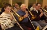 Members of the Railway Swing Band who perform on Wednesday at the Deal Memorial Bandstand