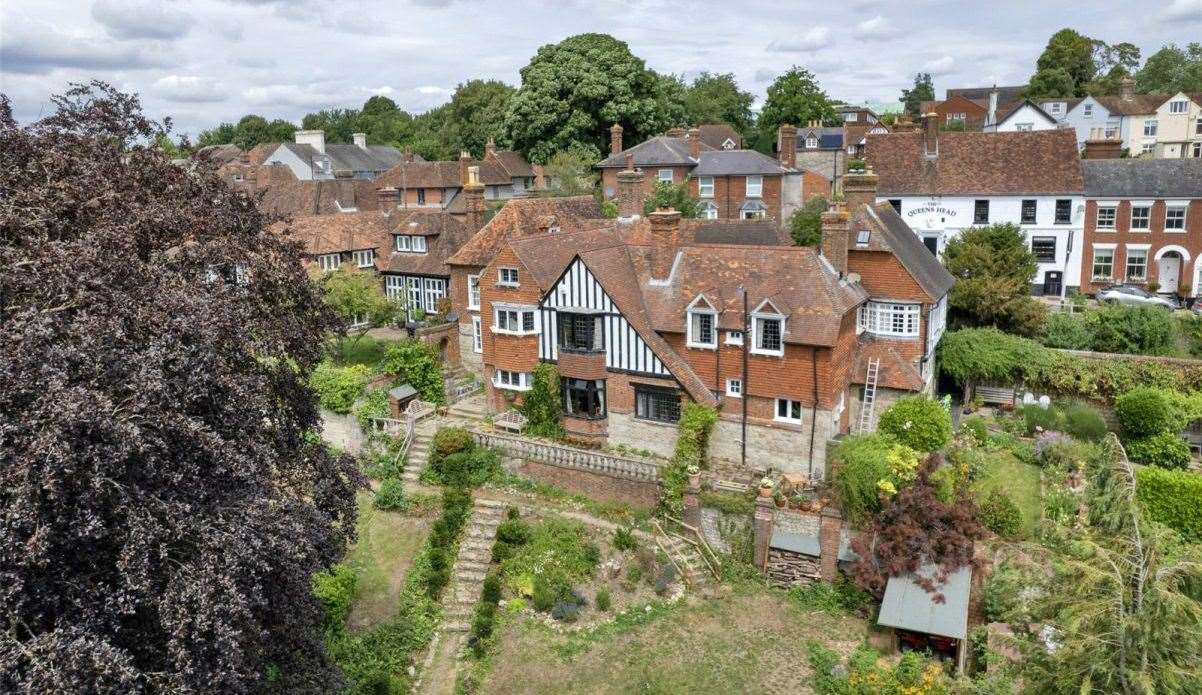 £1.15m property opposite the Queen's Head in Sutton Valence is up for sale. Picture: Strutt and Parker