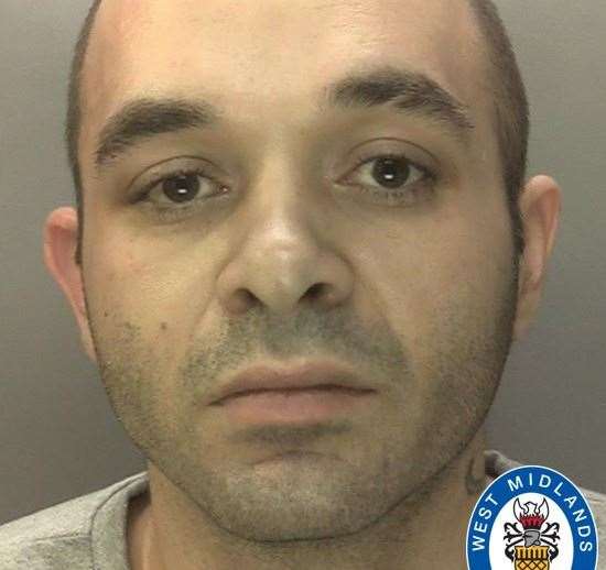 Juraj Kozar, who was arrested in Dover, left two people with life-changing injuries after the crash. Picture: West Midlands Police