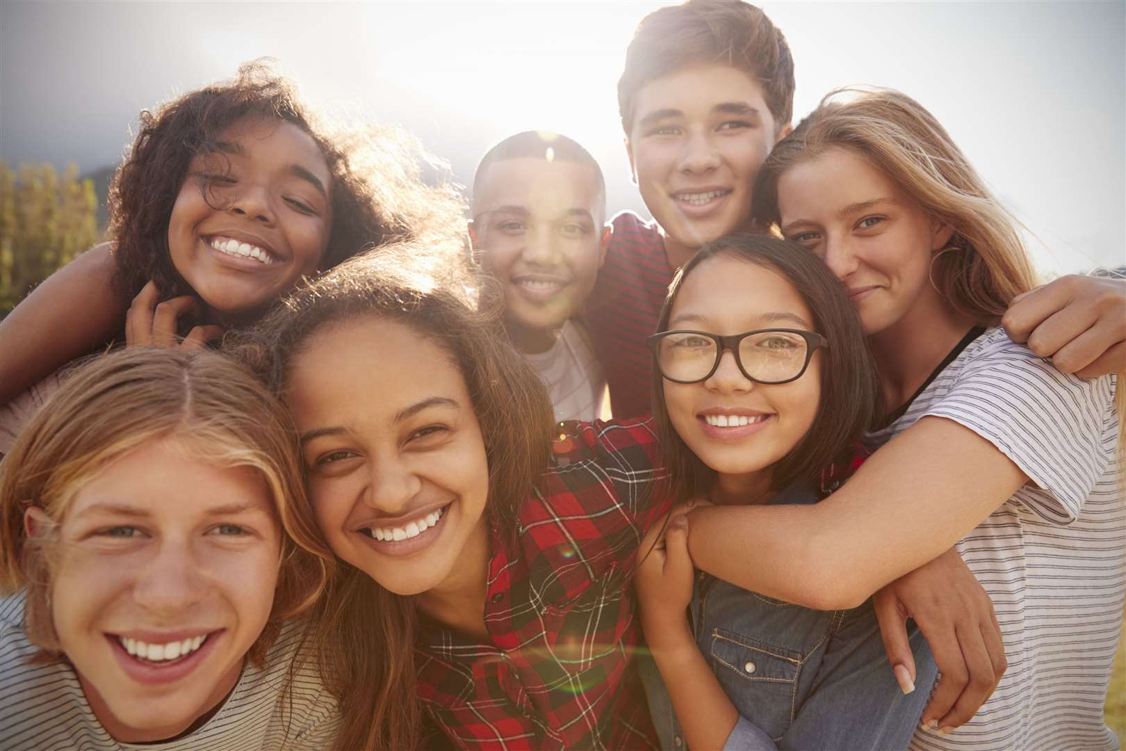 More than 24,000 teens took part in the study. Stock picture