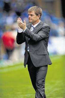 Gillingham boss Andy Hessenthaler