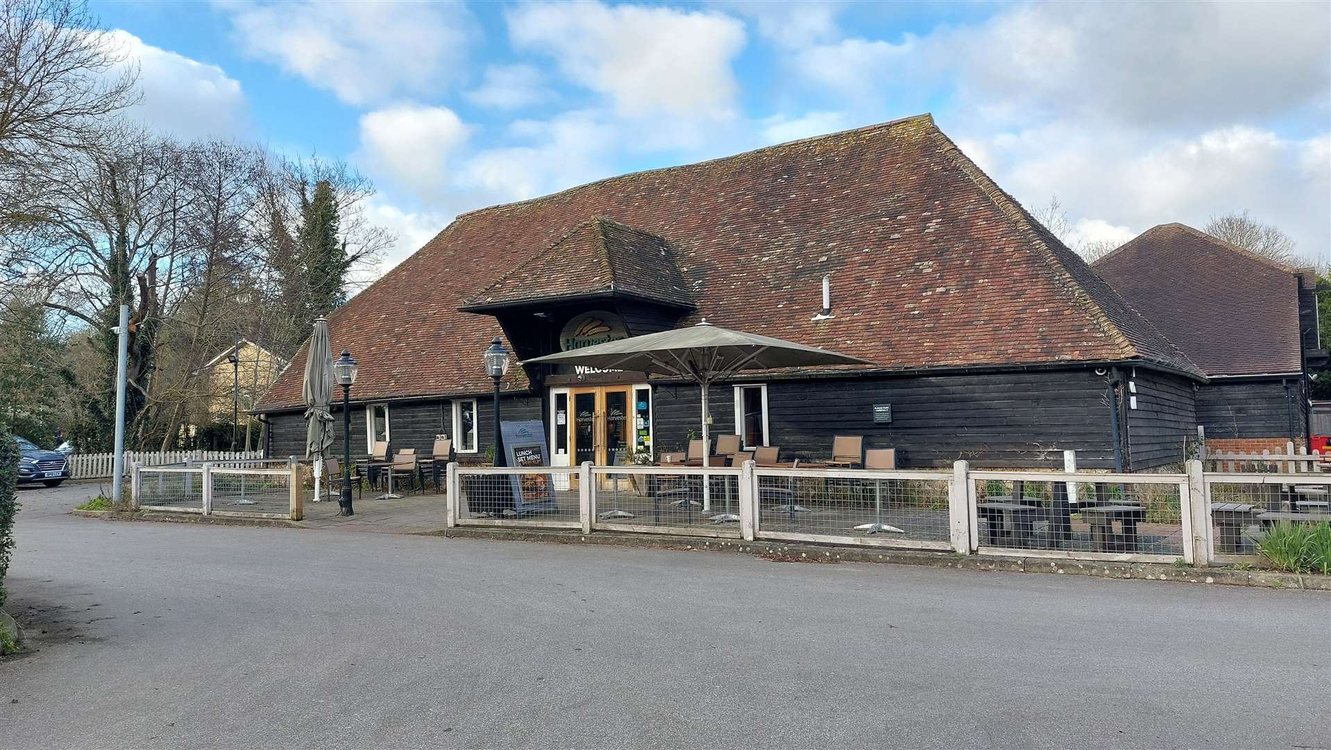 The Harvester restaurant in Canterbury Road, Ashford