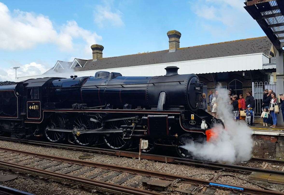 Northern Belle steam train journeys through Kent