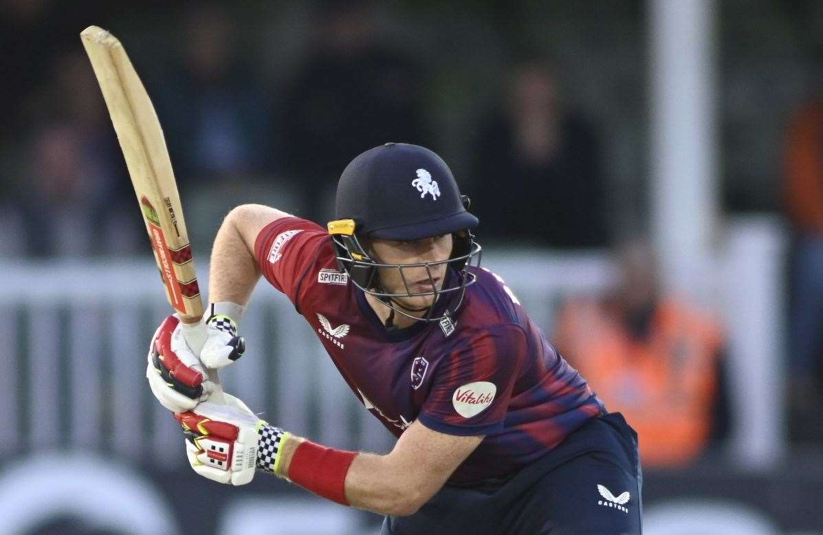 Sam Billings - has returned to T20 action with Kent after a three-month break from the game. Picture: Barry Goodwin