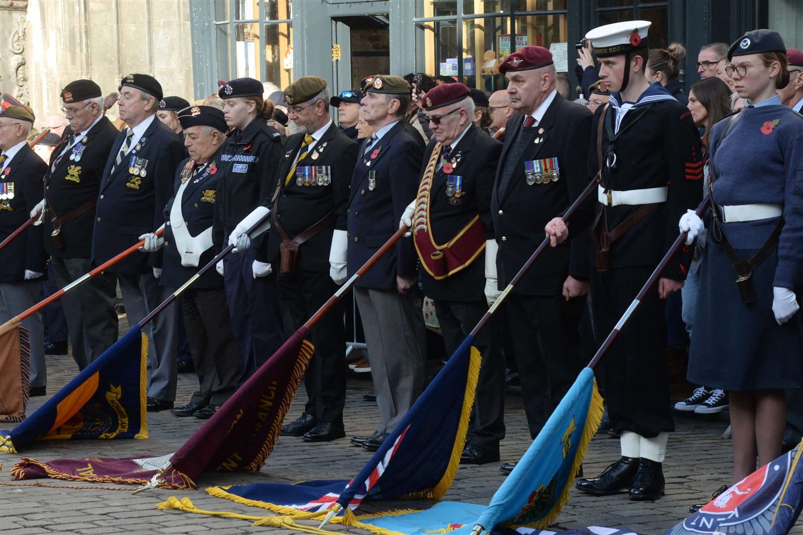 Kent pays tribute to its War heroes in Remembrance Services across the