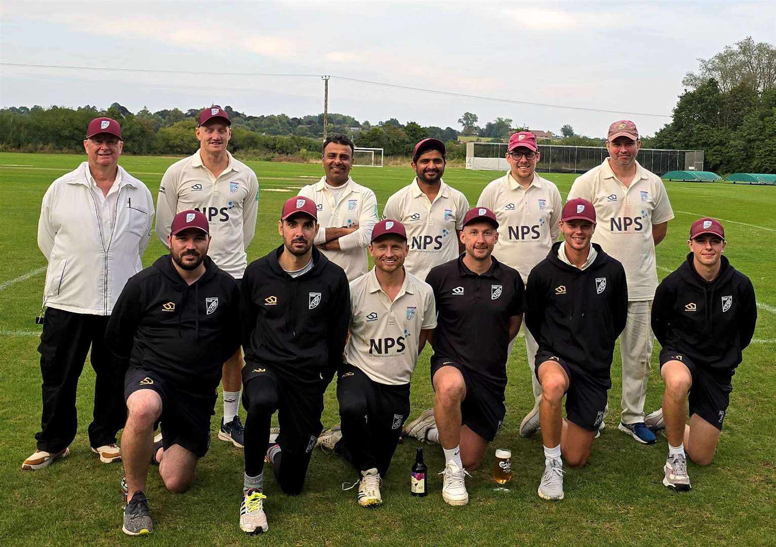 Mersham Sports won promotion on the final day of the season.