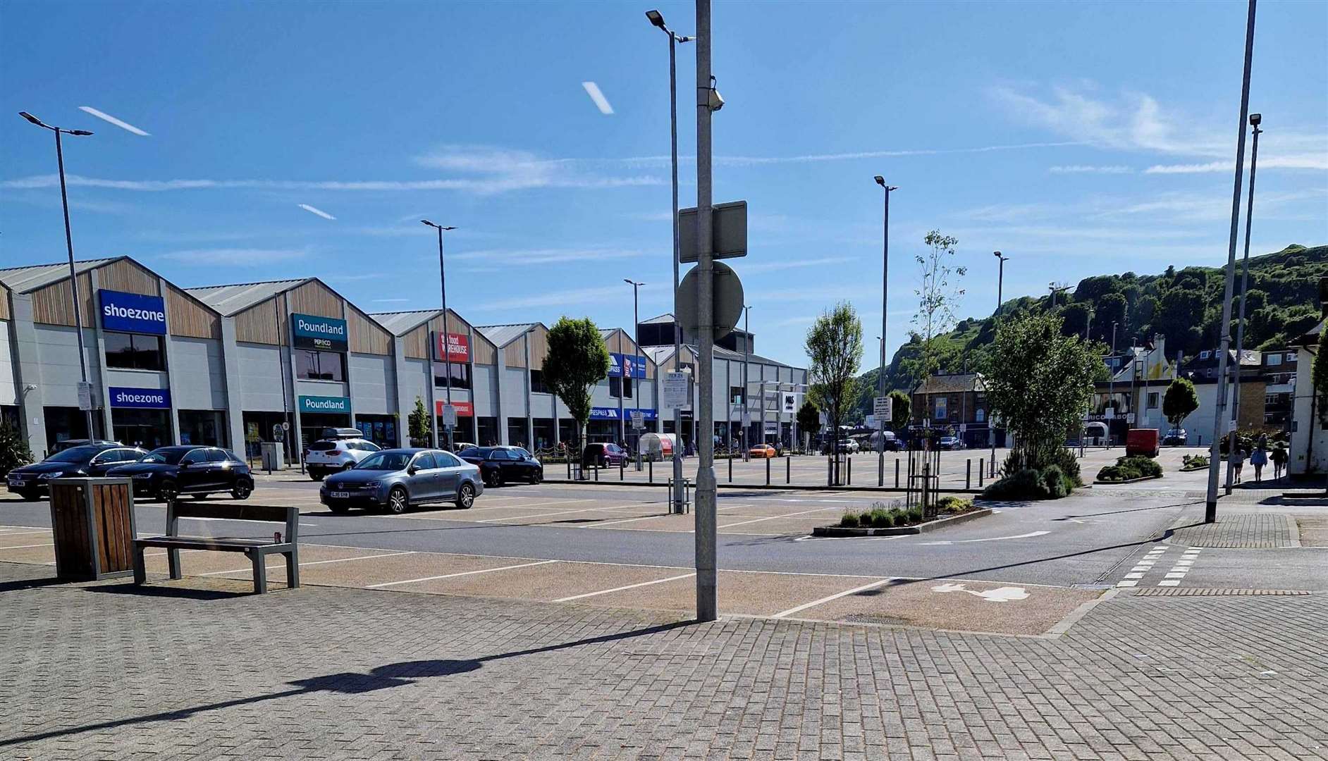 St James Retail Park in Dover. Picture: Sussex Beds