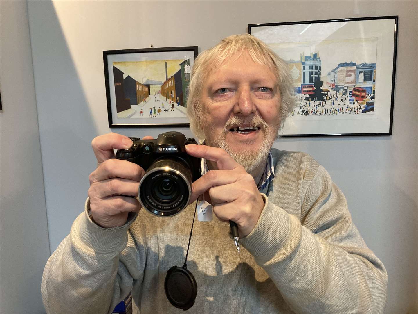 Cllr Ken Rowles is selling some of his camera collection at Buckleys indoor market in Sittingbourne High Street. Picture: John Nurden