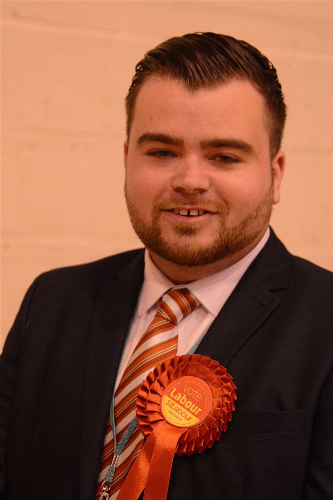 Dara Farrell- Ashford South Ward..Ashford County Council Elections..Stour Centre..Picture: Gary Browne FM4765401. (43369390)