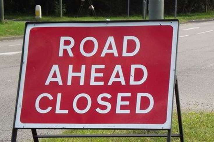 The A28 Wincheap, Canterbury, has been closed