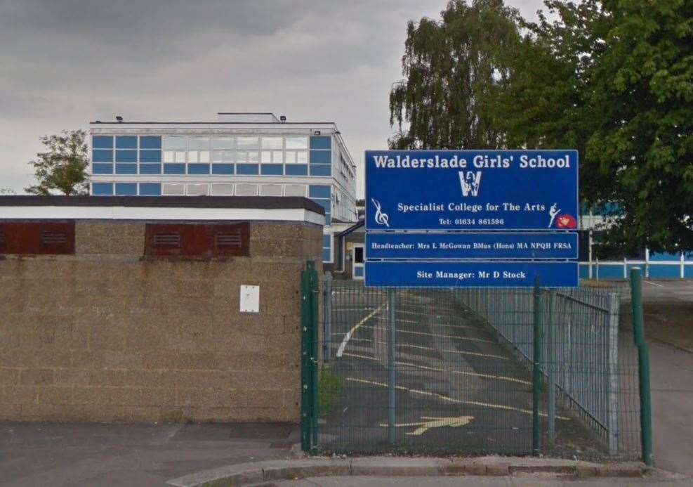 Walderslade Girls' School. Credit: Google Maps