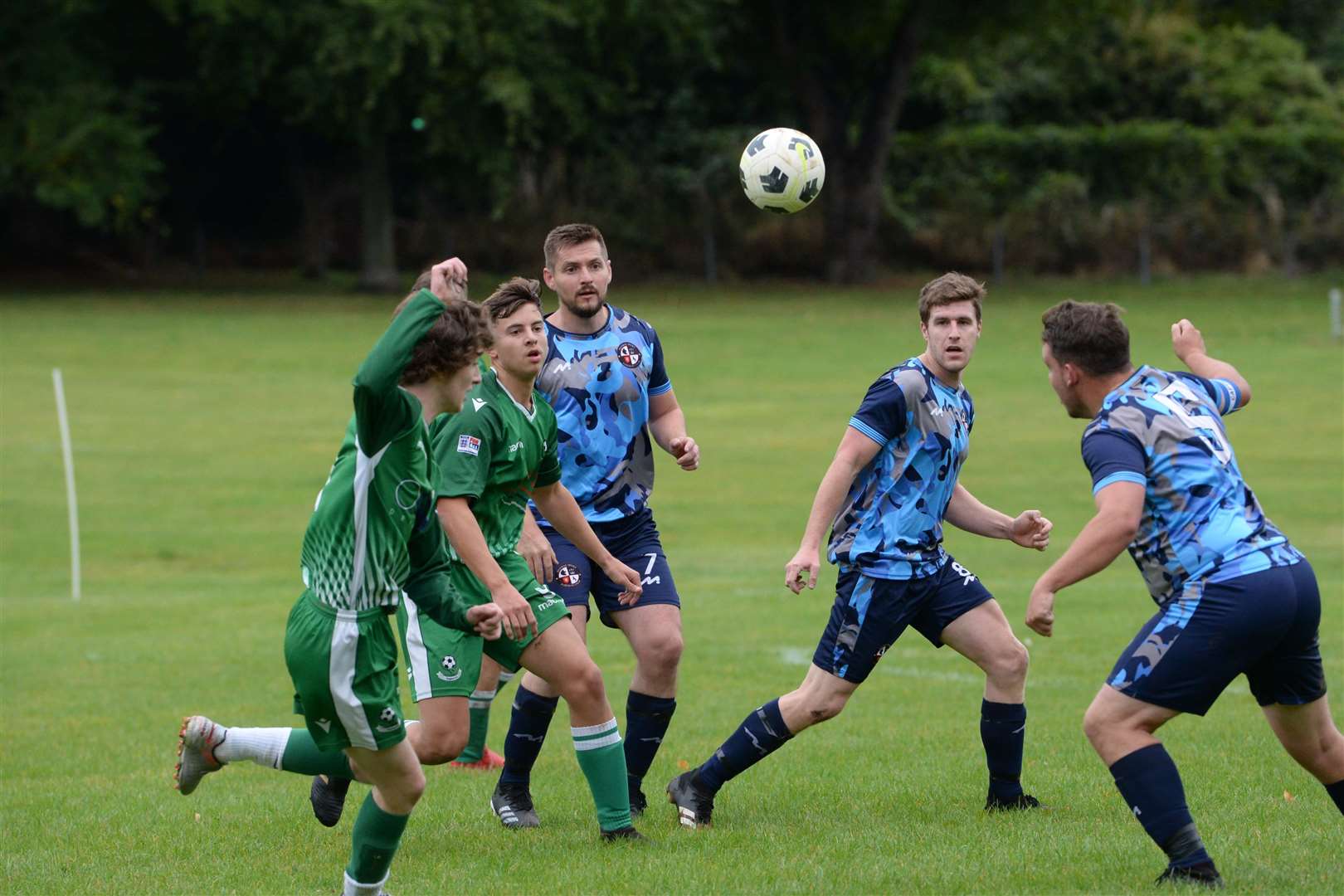 Medway Sport XI play Eagles Gold in the Medway Area League at Luton Rec on Sunday morning Picture: Chris Davey