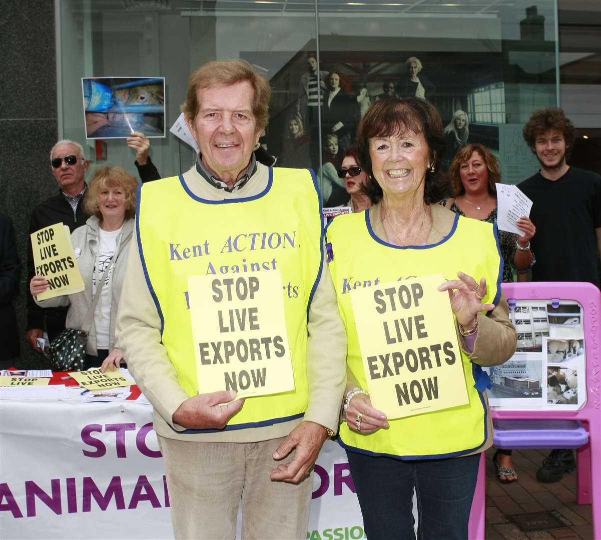 KAALE campaigners Ian and Yvonne Birchall. Picture: Matt Bristow