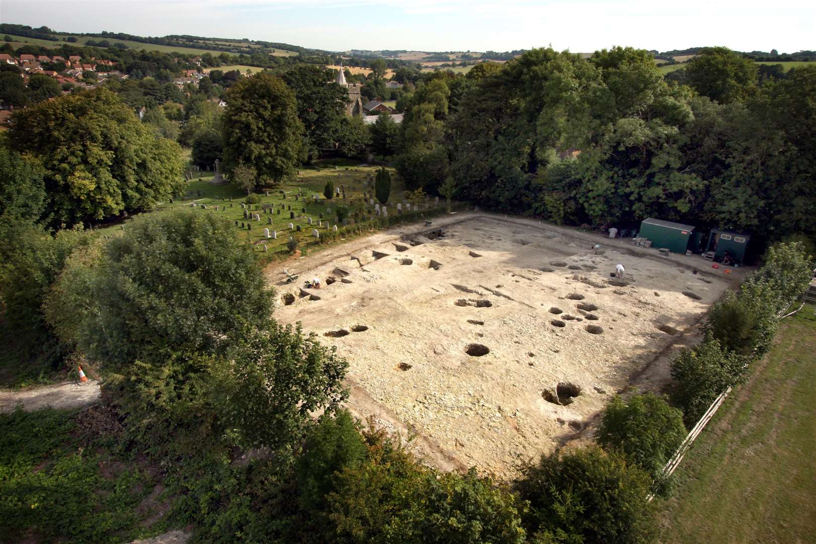 The findings are the result of over a decade of archaeological research Picture: Dr Gabor Thomas