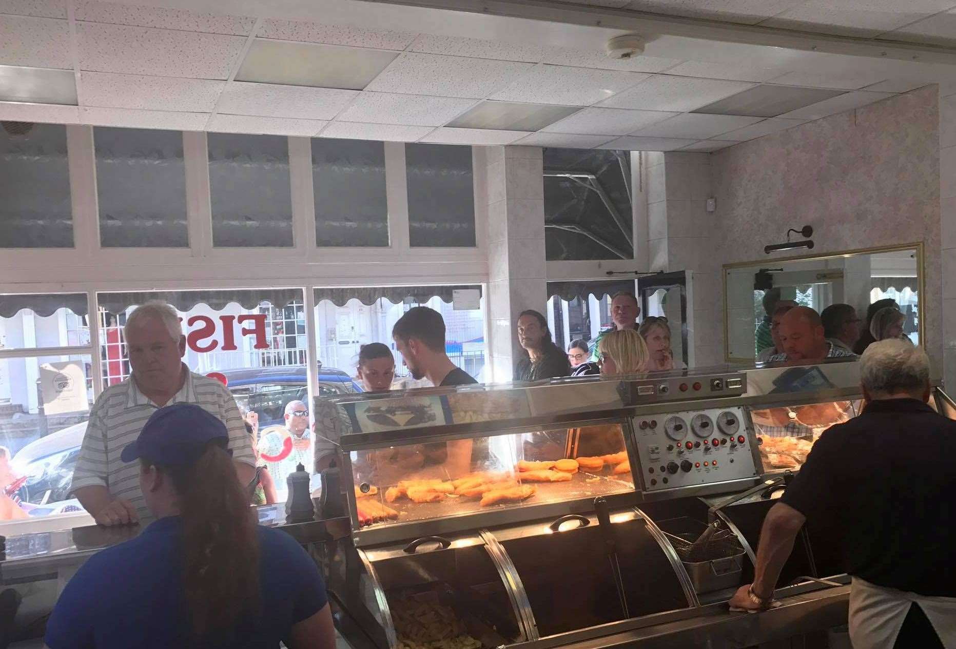 Customers have flocked to Castle Take Away in Dover for more than 40 years. Picture: Castle Take Away