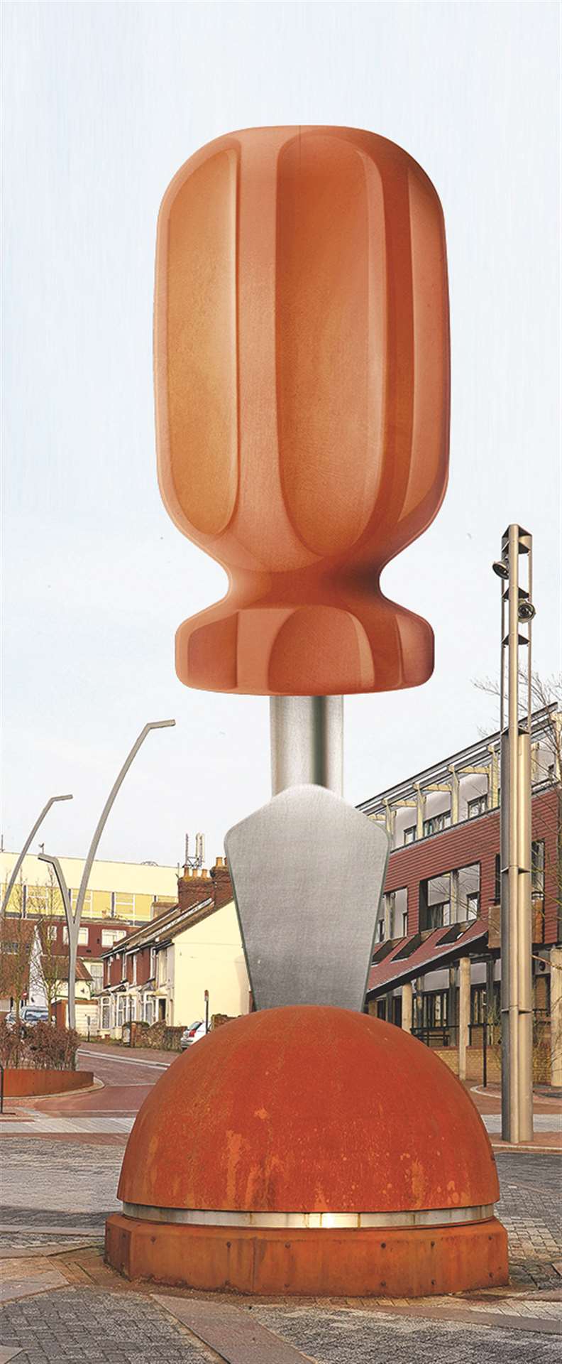 An artist's impression of how the Bolt would look with the addition of a giant screwdriver