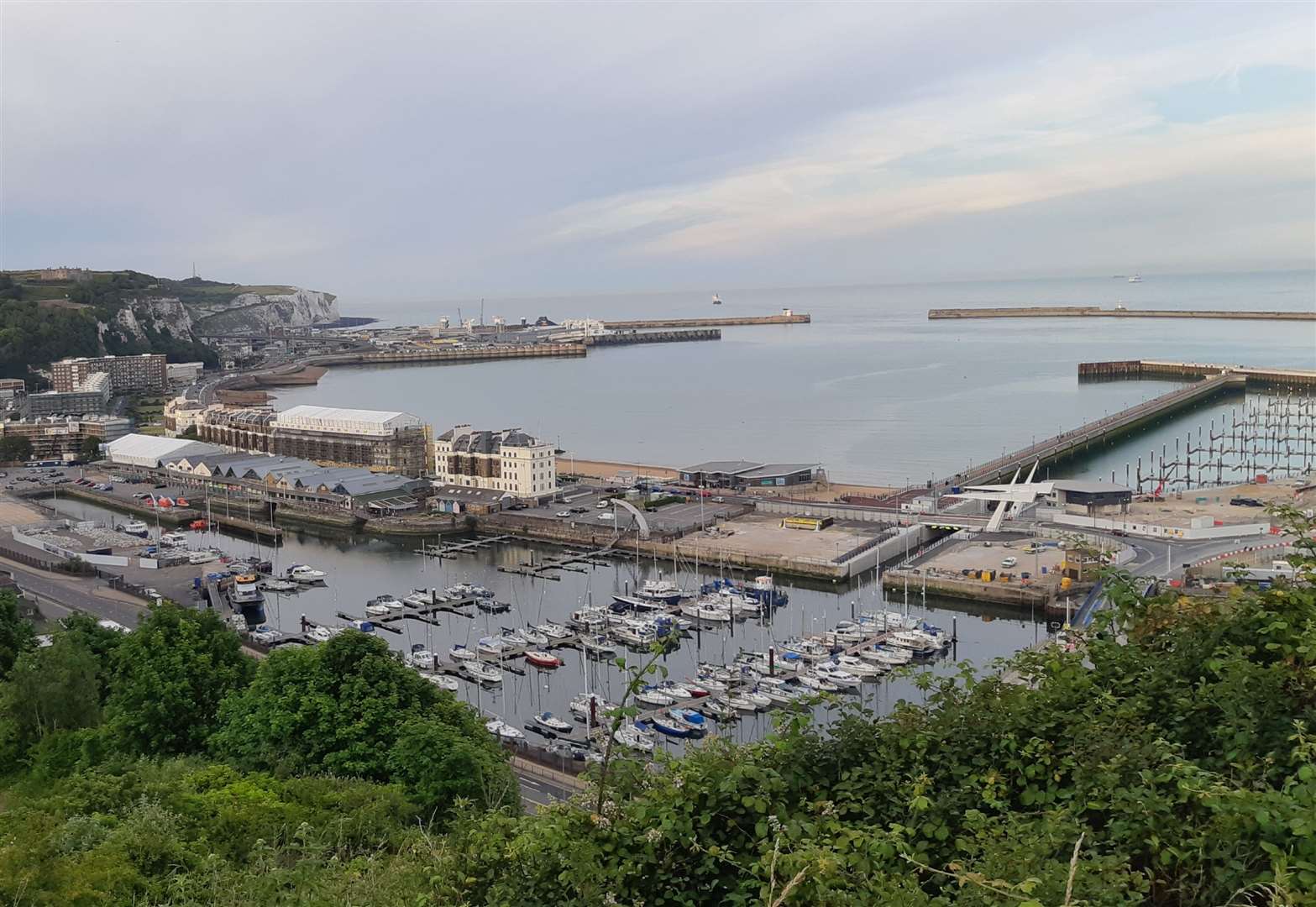 Dover Harbour. Picture: Sam Lennon