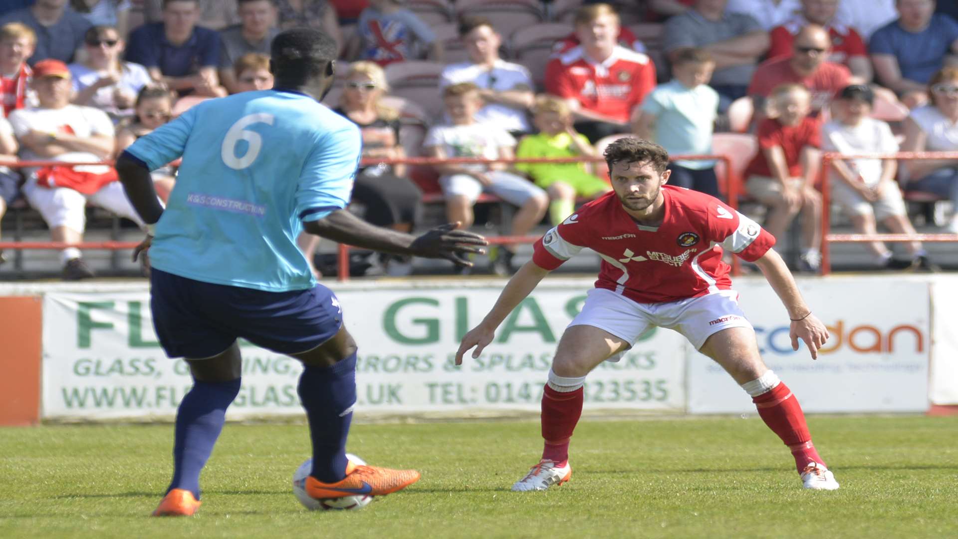 Dean Rance will be an Ebbsfleet player again next season Picture: Ruth Cuerden